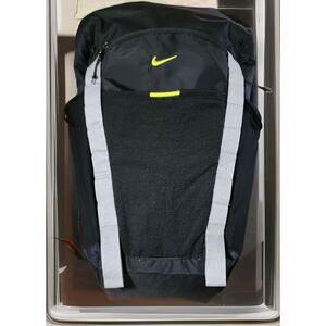 NIKE HIKE BACKPACK (27L) DJ9677-010 Get Out There, Black Gray And Chartreuse NWT